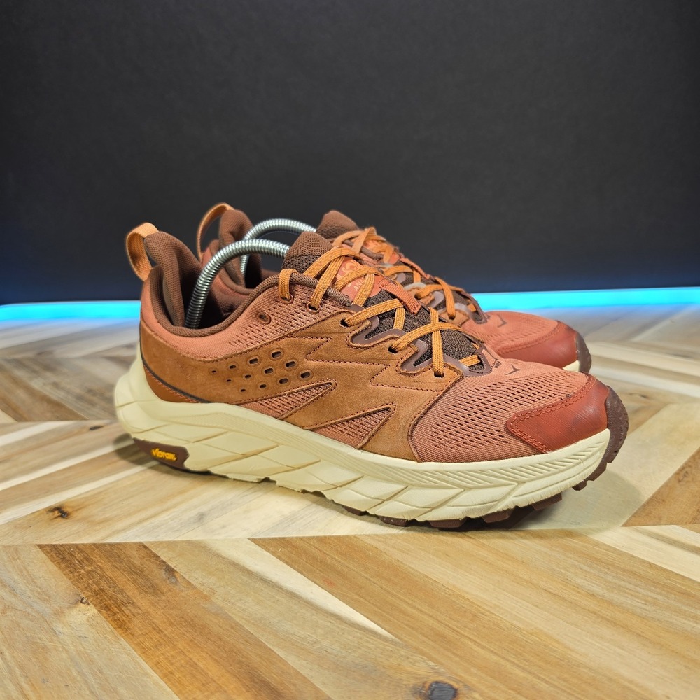 Mens Hoka One One  Anacapa Breeze Low Baked Clay Hiking/Trail Shoes. Size 10D
